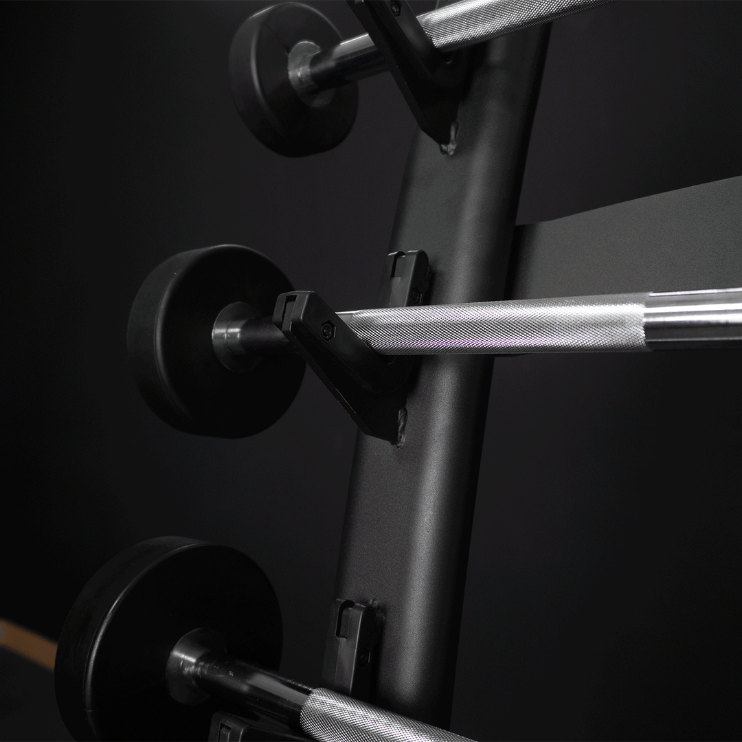 Set di Barre Montate dritte con Rack | Da 10 a 30 kg