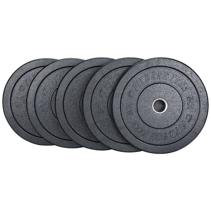 SET DA 150KG DI DISCHI PARAURTI ALTA RESISTENZA HI TEMP NERO