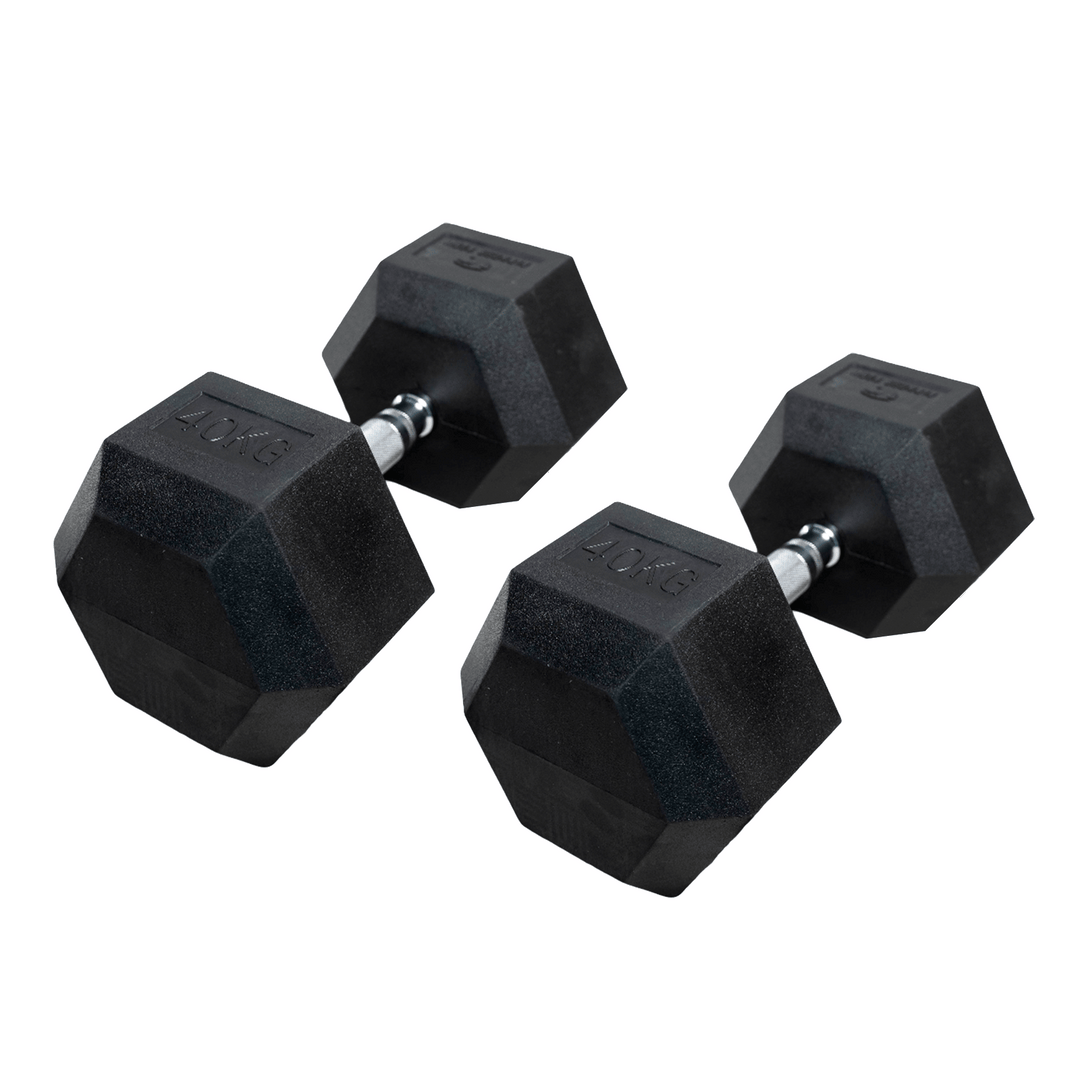 Manubri esagonali 2,5 - 40 kg (2 unità)