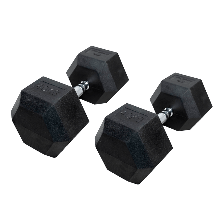 Manubri esagonali 2,5 - 40 kg (2 unità)
