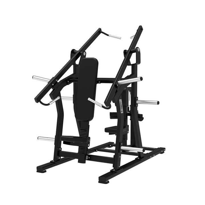 Macchina a doppia leva/pressa per pettorali inclinata e lat pulldown isolatore