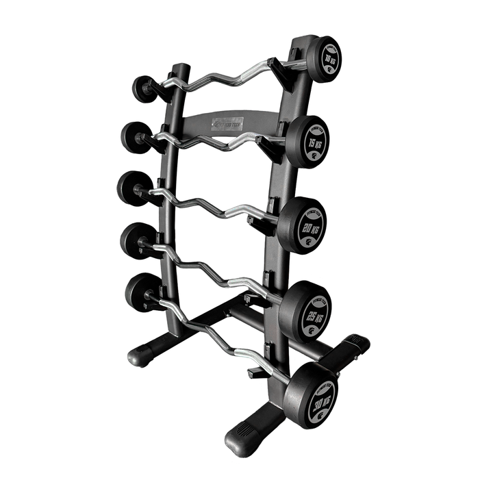 Set di Barre Montate Curve con Rack | Da 10 a 30 kg