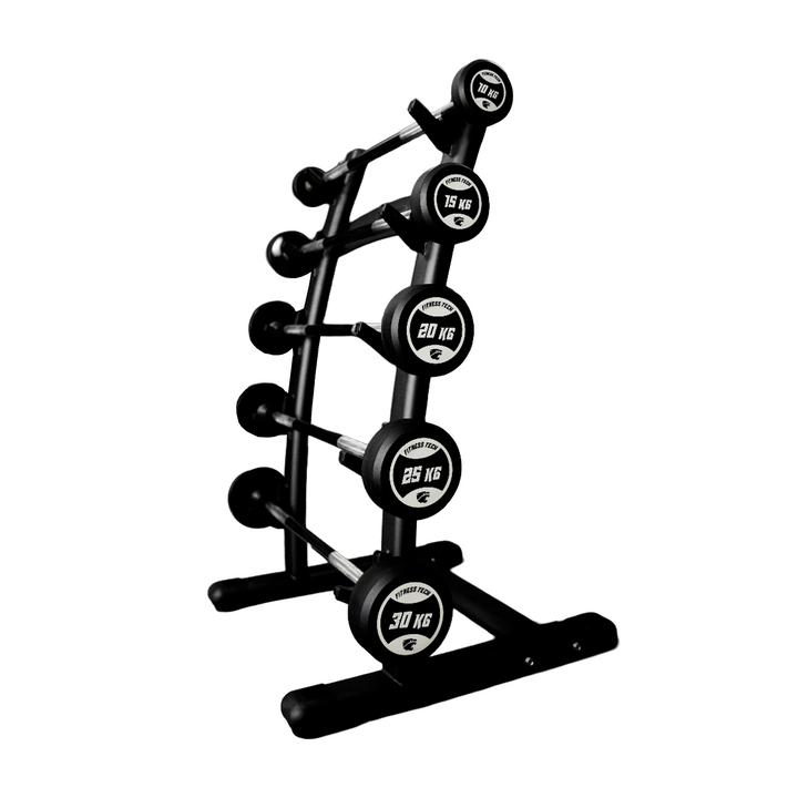 Set di Barre Montate dritte con Rack | Da 10 a 30 kg