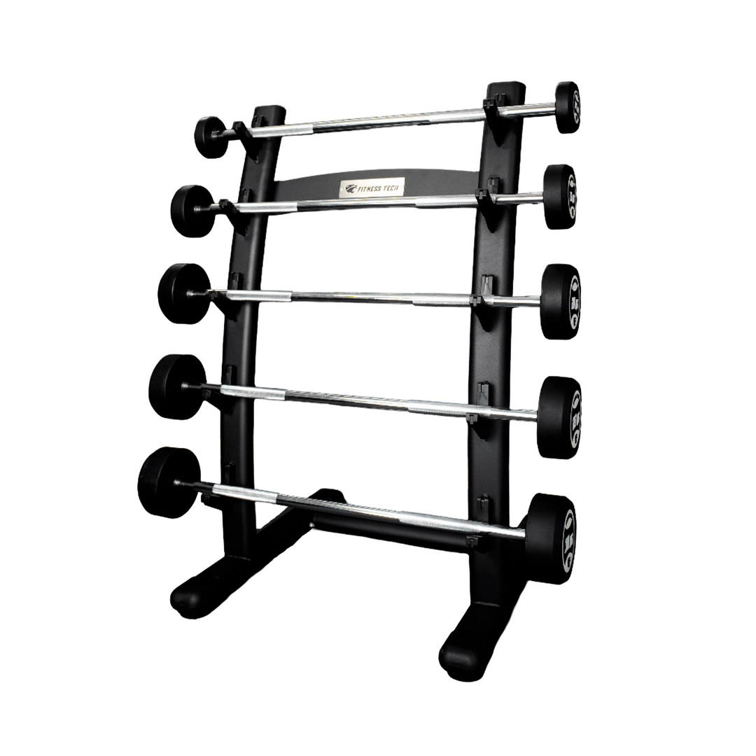 Set di Barre Montate dritte con Rack | Da 10 a 30 kg