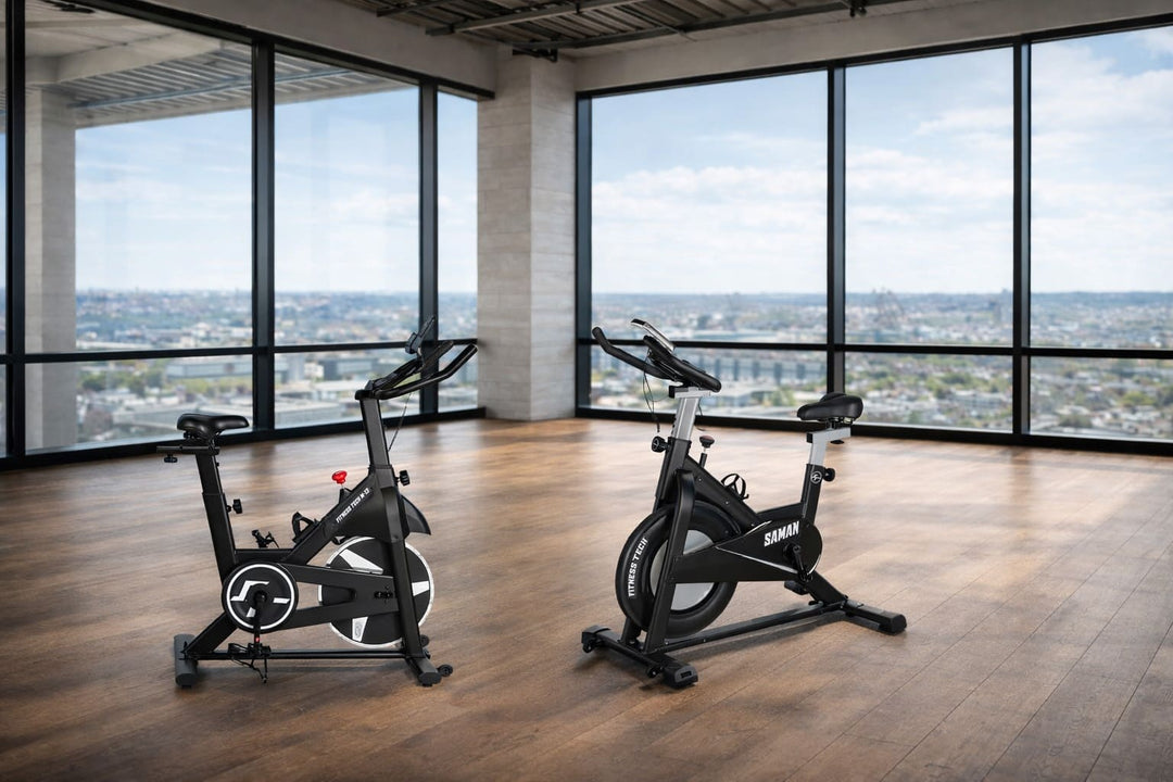 Bicicleta Indoor Saman vs M-13: diferencias, ventajas y cuál elegir para tu entrenamiento en casa