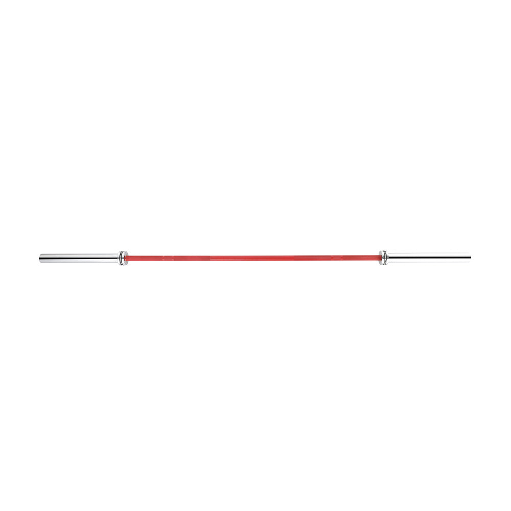 Bilanciere olimpico rosso 2.2M * 50mm da 365 kg con 4 cuscinetti