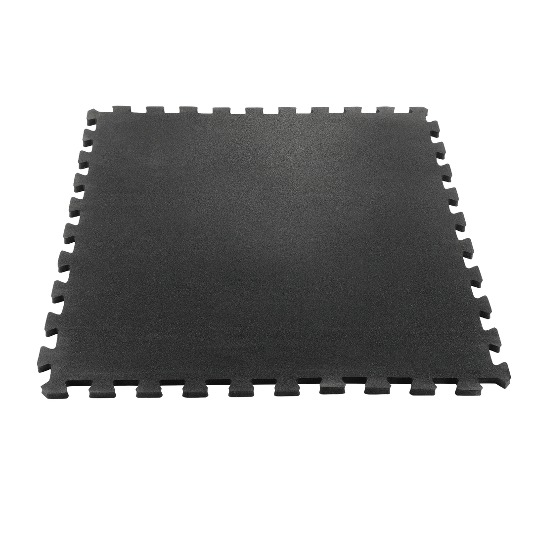 Piastrella puzzle in gomma per palestra 100x100x2 cm ad alta densità