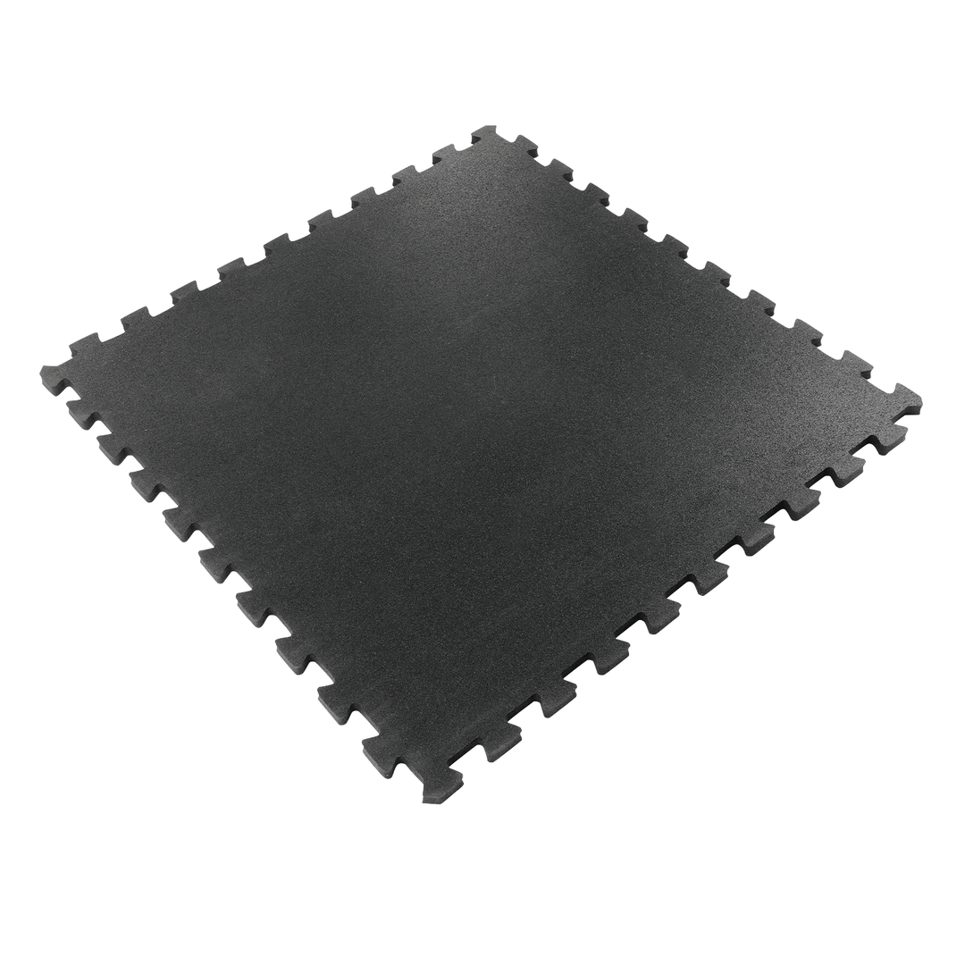 Piastrella puzzle in gomma per palestra 100x100x2 cm ad alta densità