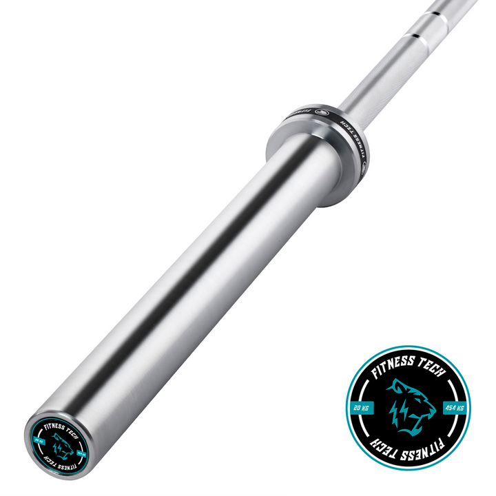 Bilanciere olimpico professionale 2,2 m * 50 mm 8 cuscinetti 454 kg
