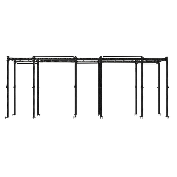 Rig Funcional Autoportante con Monkey Bars (6 Puestos) - Frente