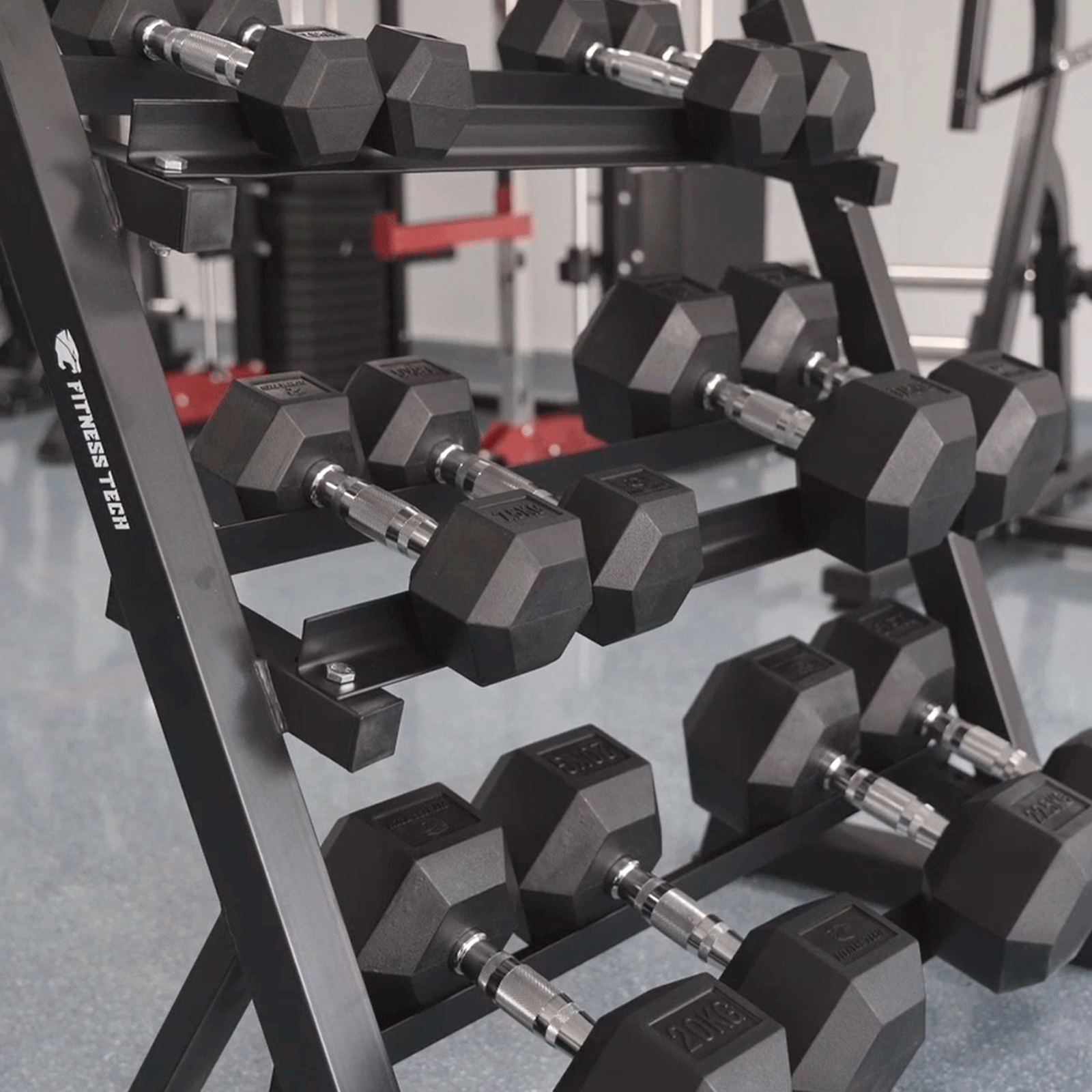 Bilanciere Precaricato Diamond 10-40kg - Acciaio Cromato, Gomma Inodora - Foto 5