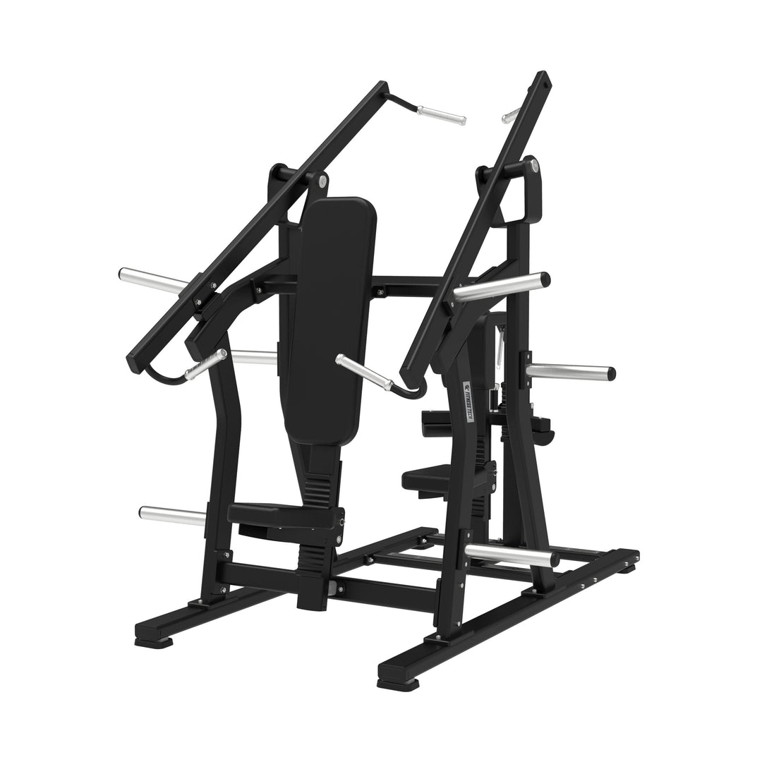 Panca Inclinata per Distensioni e Lat Machine | Macchina a Leva Doppia - Pro Series