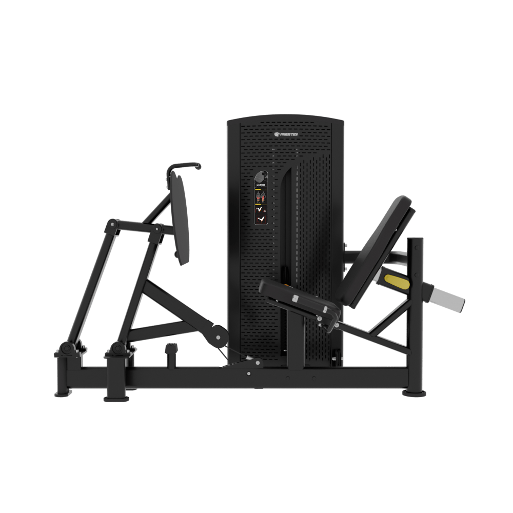 Máquina selectorizada | Prensa horizontal de pierna frontal