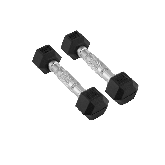 Manubri Esagonali 1-9 Kg / Set 2 unità