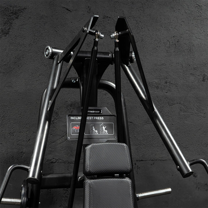 Press de Pecho Inclinado Isolateral | Máquina de Palanca - Pro Tech Series brazos
