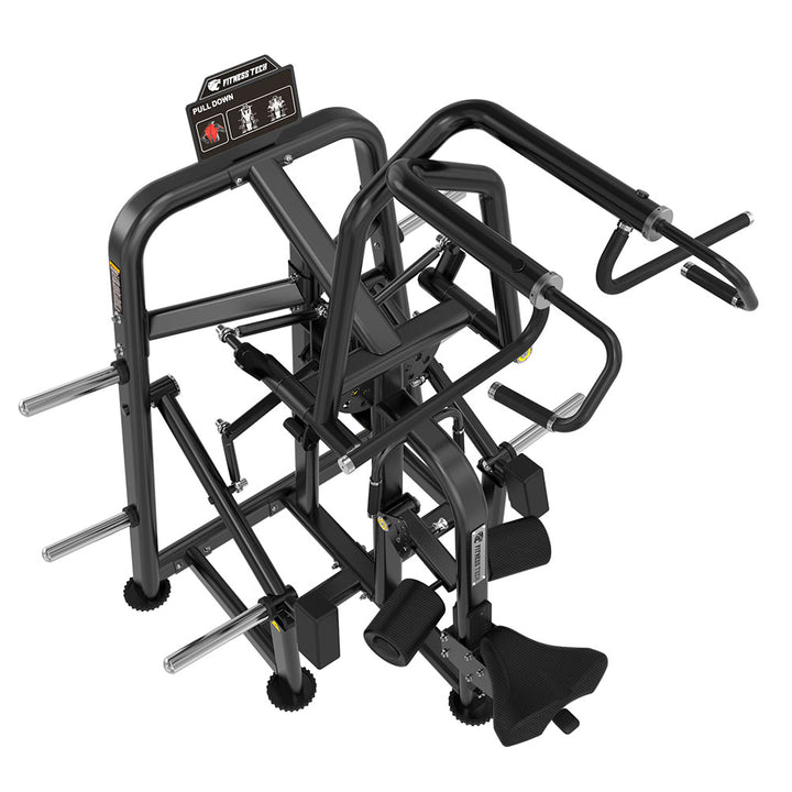 Jalón Dorsal Circular | Máquina de Palanca - Pro Tech Series - Superior