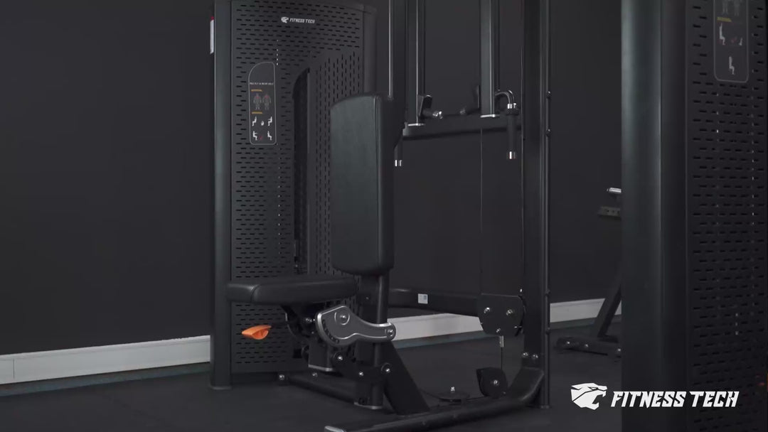 Macchina selettorizzata / aperture pettorali-deltoidi