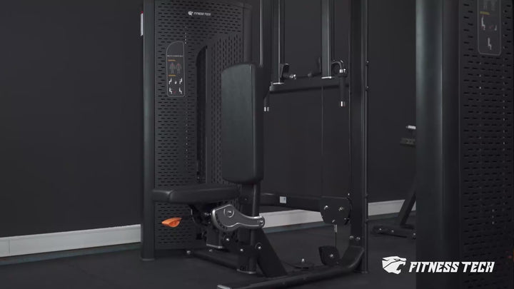 Macchina selettorizzata / aperture pettorali-deltoidi