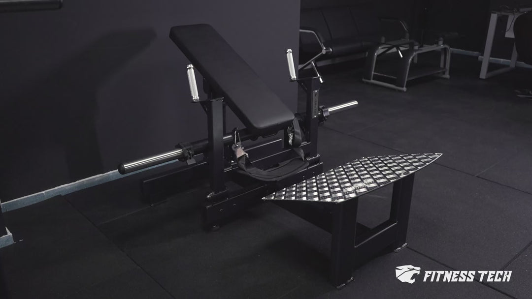 MACCHINA HIP THRUST CON CINTURA