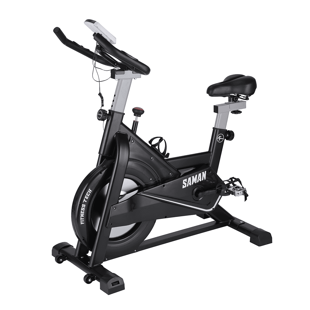 Indoor Bike Saman - White and Black