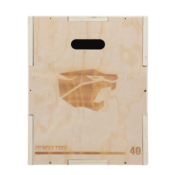 Cajón pliométrico de madera  | Fitness Tech