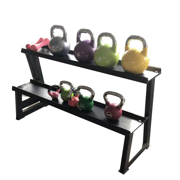 Soporte Rack para Kettlebell 2 Alturas